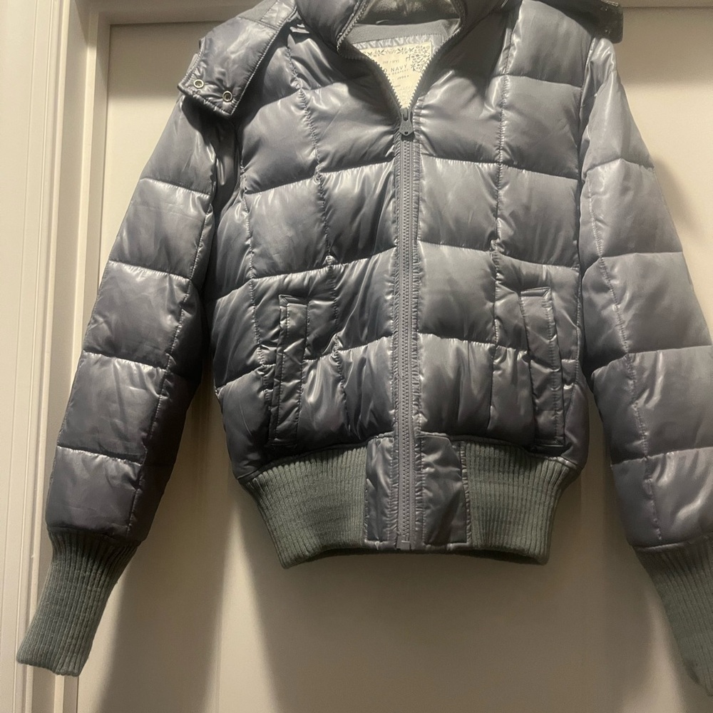 Old Navy Gray Ski & Snow Jacket